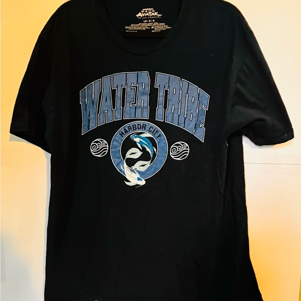 Avatar the last airbender water tribe harbor city graphic tee